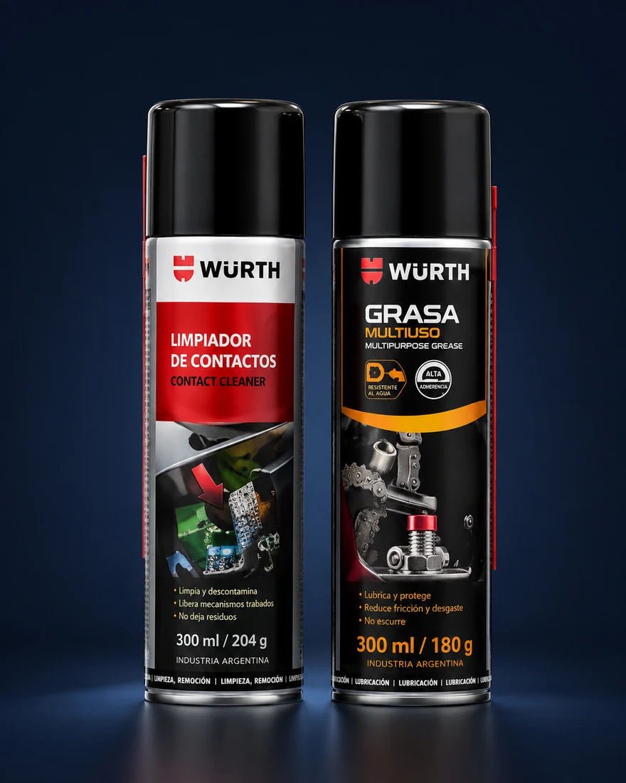 Kit de limpieza y lubricación